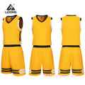 Goedkope kinderen basketbal uniform jeugdsport basketbal jersey